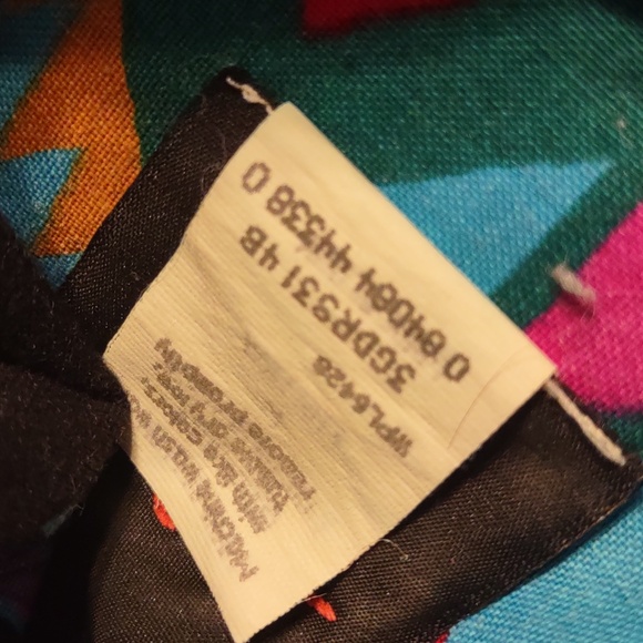 Frontier Series Western Aztec Cowgirl Button Up Shirt Size Medium Vintage - Picture 7 of 7